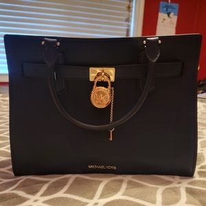 Michael Kors Navy Blue Purse